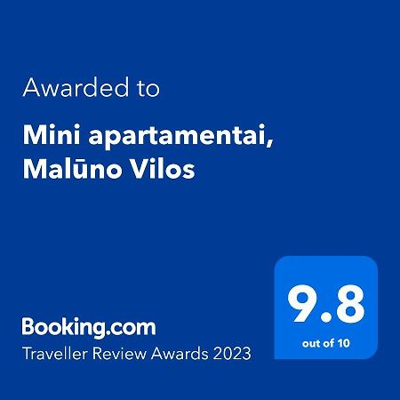 "Mini Apartamentai", Maluno Vilos Palanga Buitenkant foto